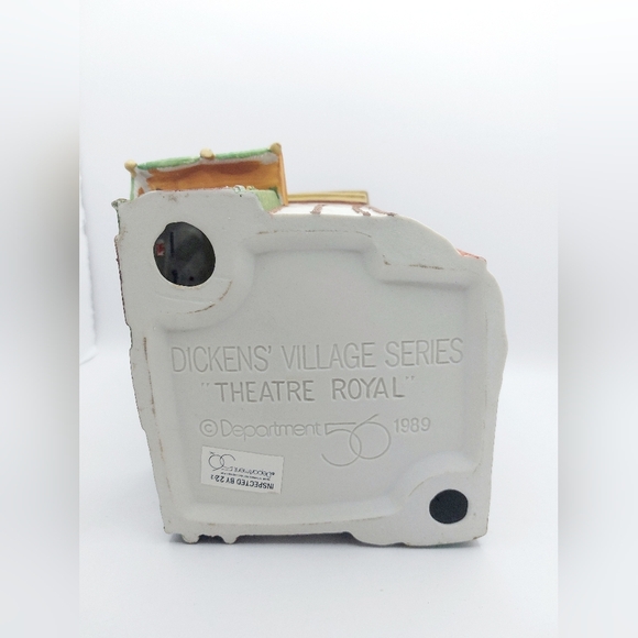 Vtg Dept. 56- 1989 Dickens Village Series #5584-0 Theatre Royal - Picture 5 of 9
